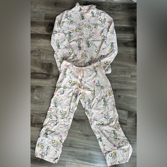 NWOT DISNEY Tinkerbell Cotton Pajamas - Picture 1 of 5